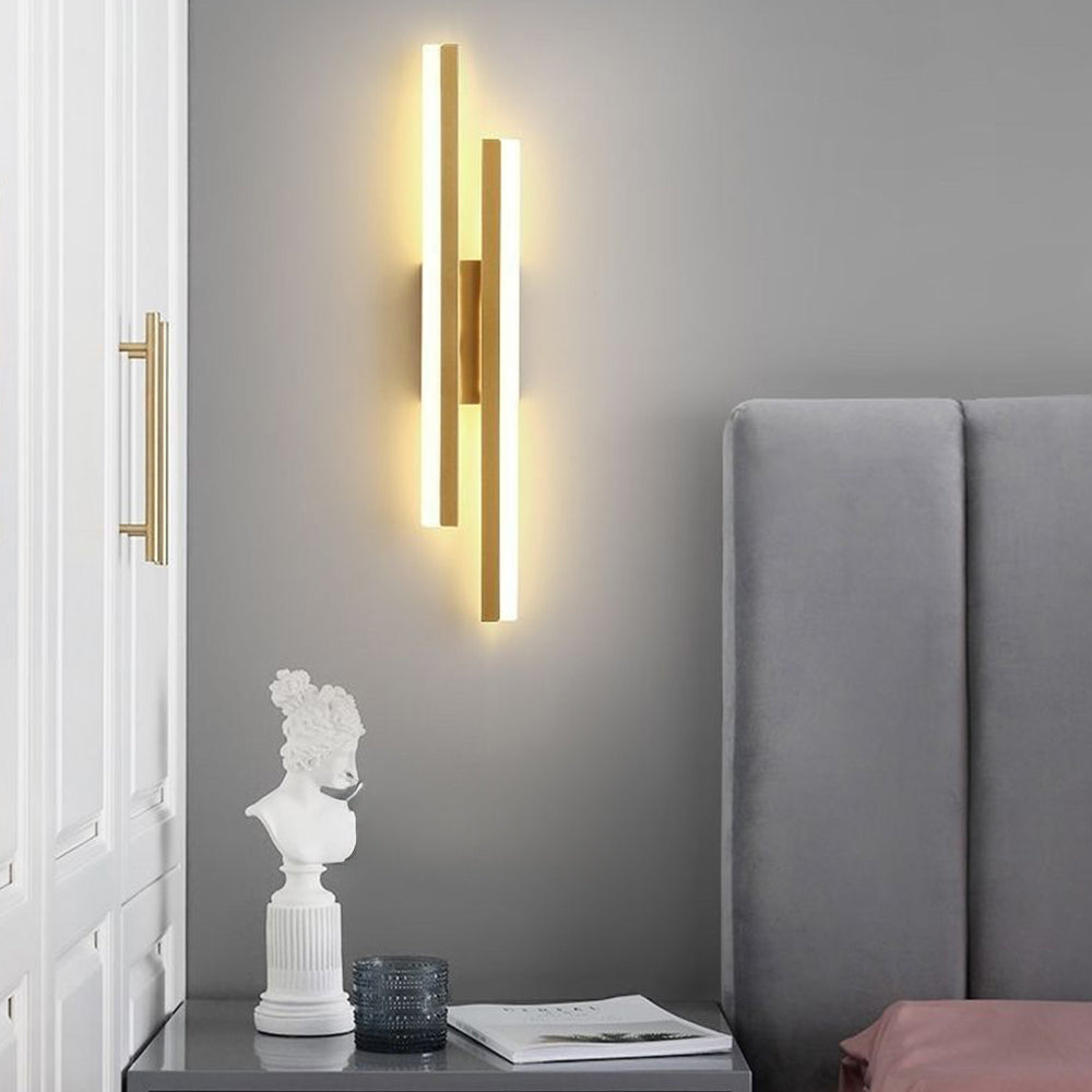 Moderne LED-Wandlampe Schlankes Lineares Innenbeleuchtungsgerät