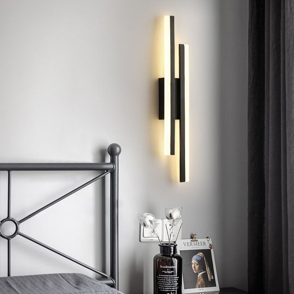Moderne LED-Wandlampe Schlankes Lineares Innenbeleuchtungsgerät