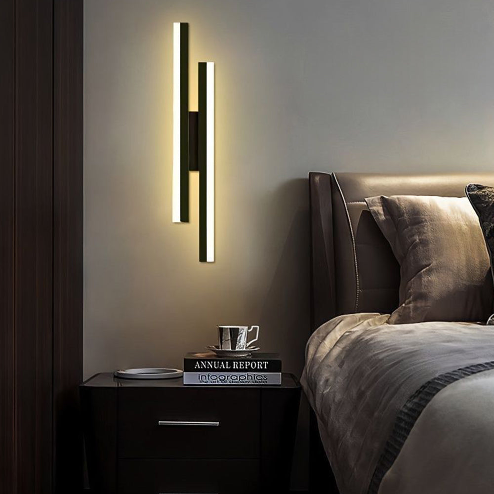 Moderne LED-Wandlampe Schlankes Lineares Innenbeleuchtungsgerät