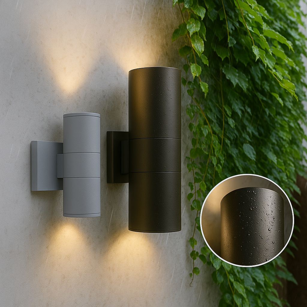 Außen-LED-Wandlampe Wetterfeste Außenbeleuchtung