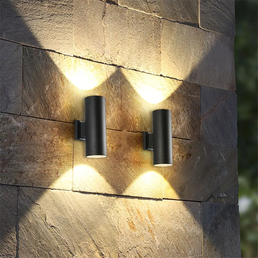 Außen-LED-Wandlampe Wetterfeste Außenbeleuchtung