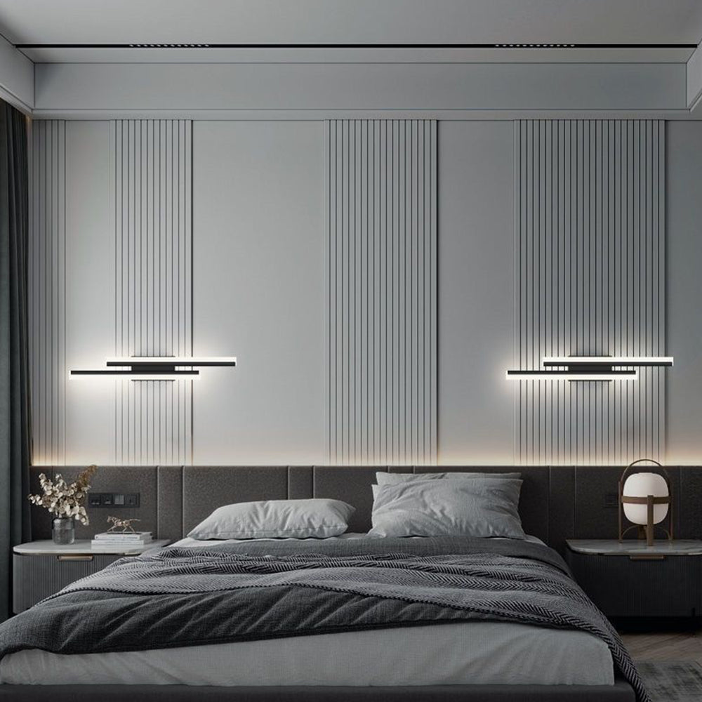 Moderne LED-Wandlampe Schlankes Lineares Innenbeleuchtungsgerät