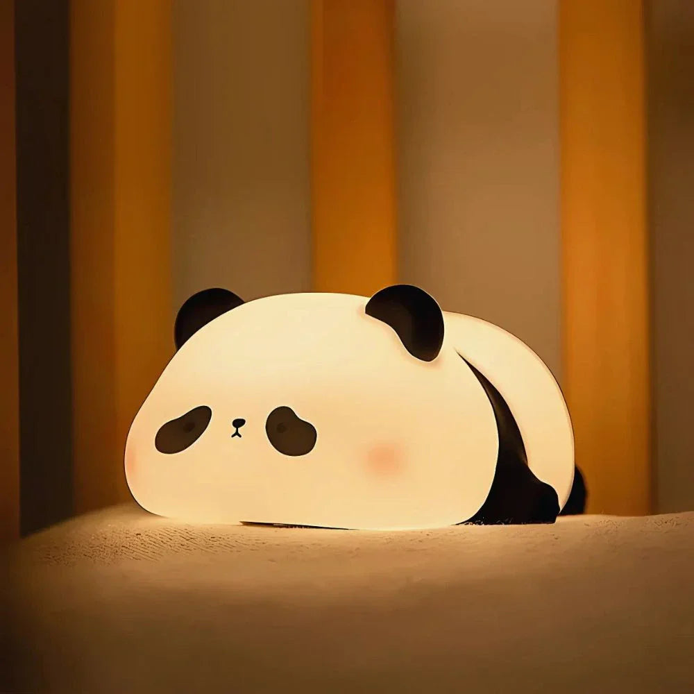 Touch Control Character Table Lamp Rechargeable Bedside Light