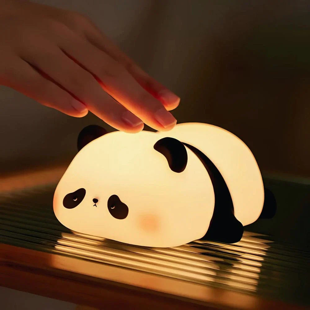 Touch Control Character Table Lamp Rechargeable Bedside Light