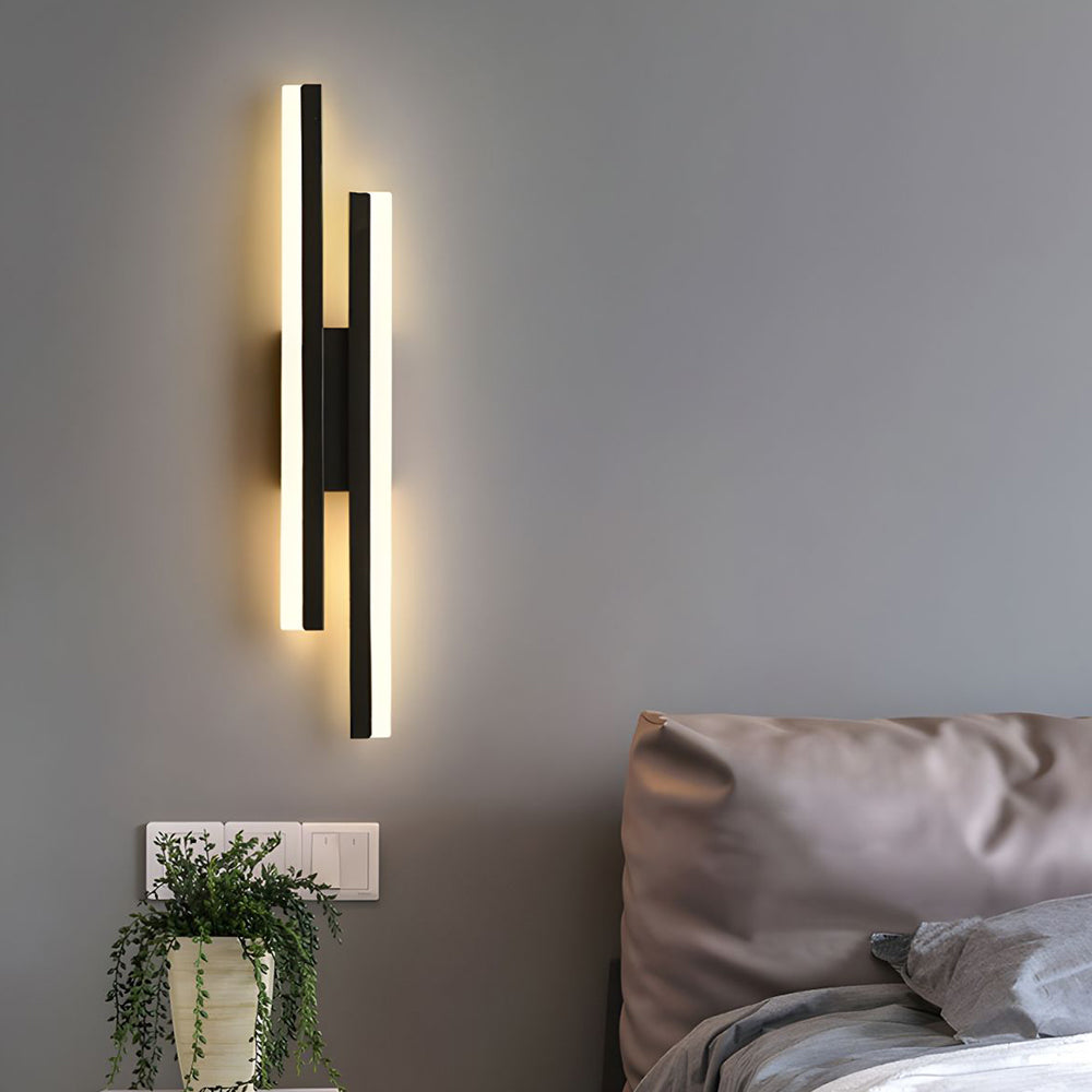 Moderne LED-Wandlampe Schlankes Lineares Innenbeleuchtungsgerät