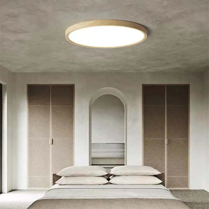 Minimalistische LED-Deckenleuchte Dreifarbige Dimmbar Raumbeleuchtung
