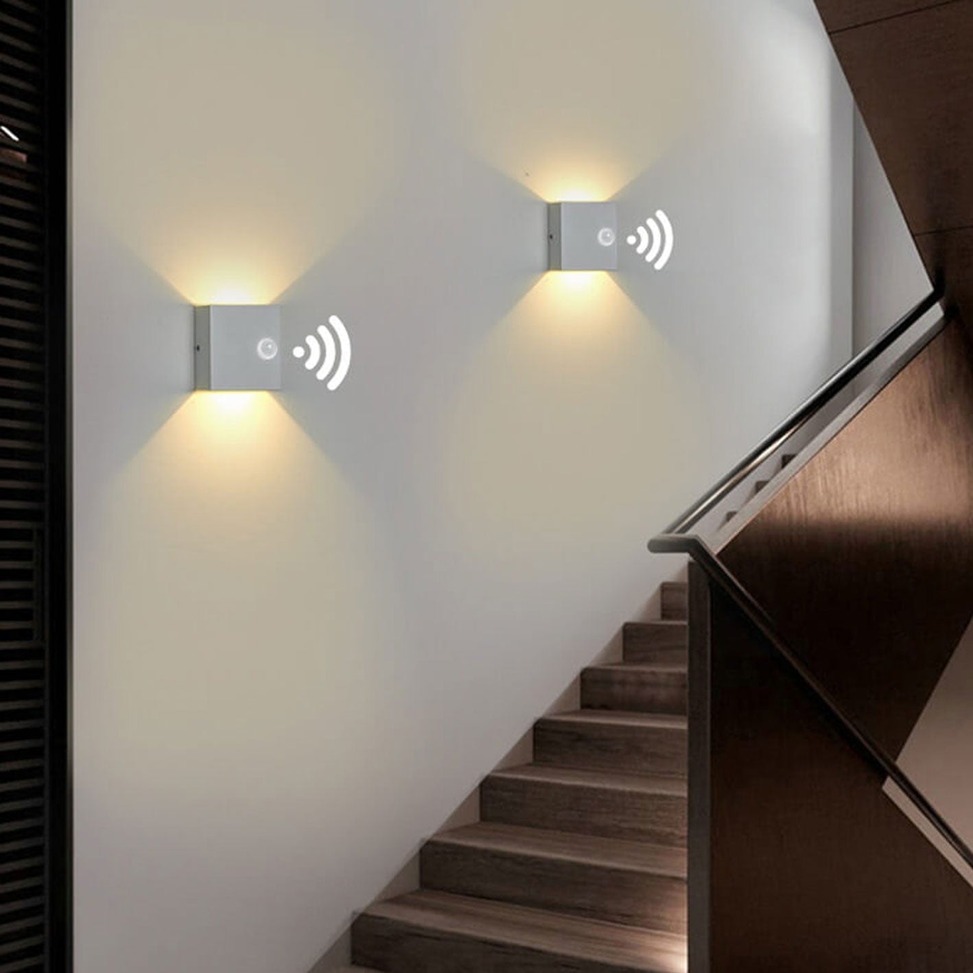 Motion Sensor Wall Light Modern Outdoor Wall Lighting Solution