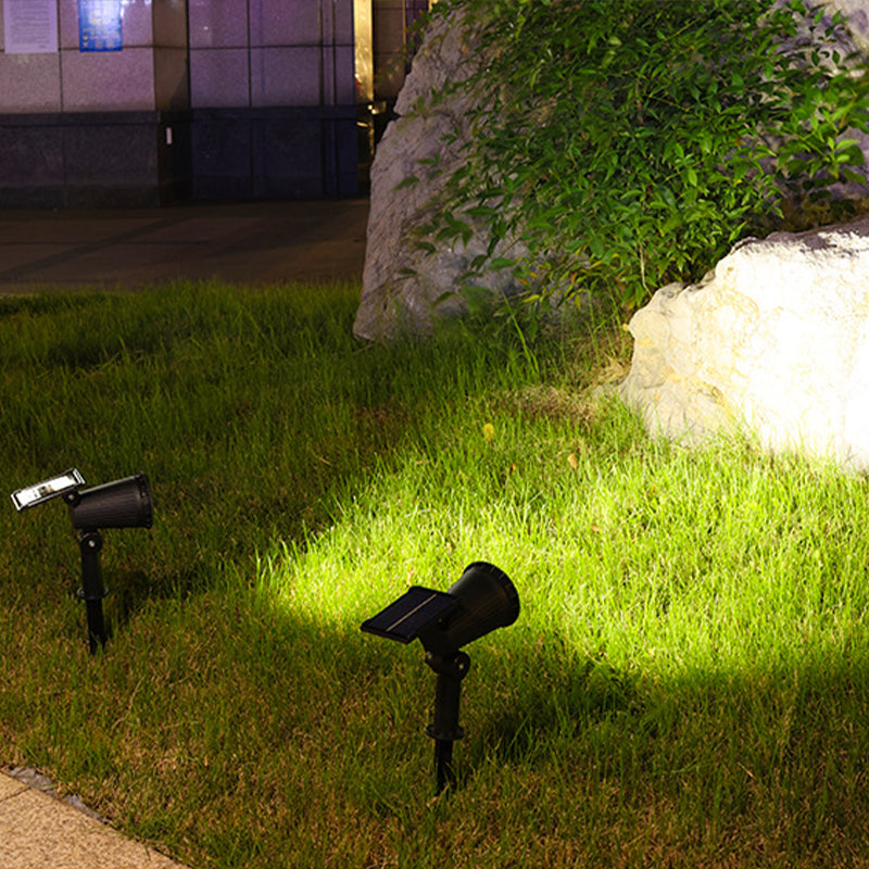 Adjustable Solar Outdoor Spotlight Multi-Colour Garden Light