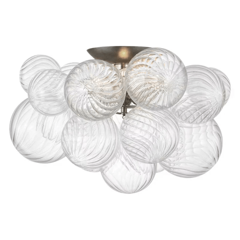 Orb Cluster Ceiling Light with Sculptural Frame
