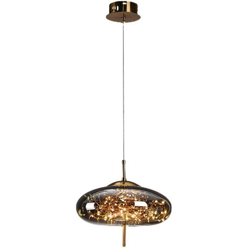 Moderne LED-Hängeleuchte Dekorative Glas-Innenraum-Deckenbeleuchtung