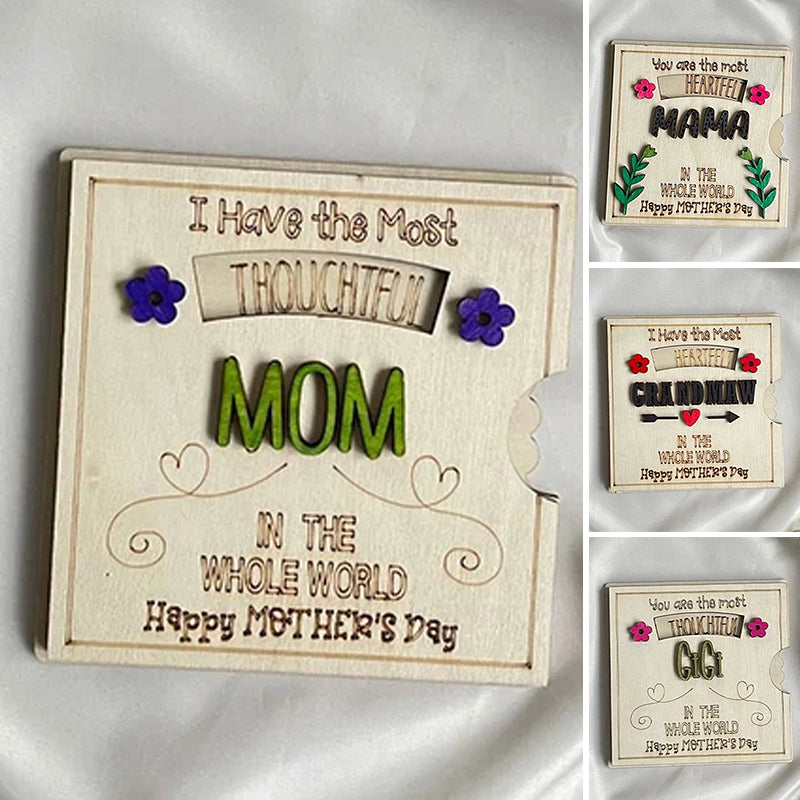 Interactive Rotating Greeting Card – Mother's Day Gift for Mum & Grandma