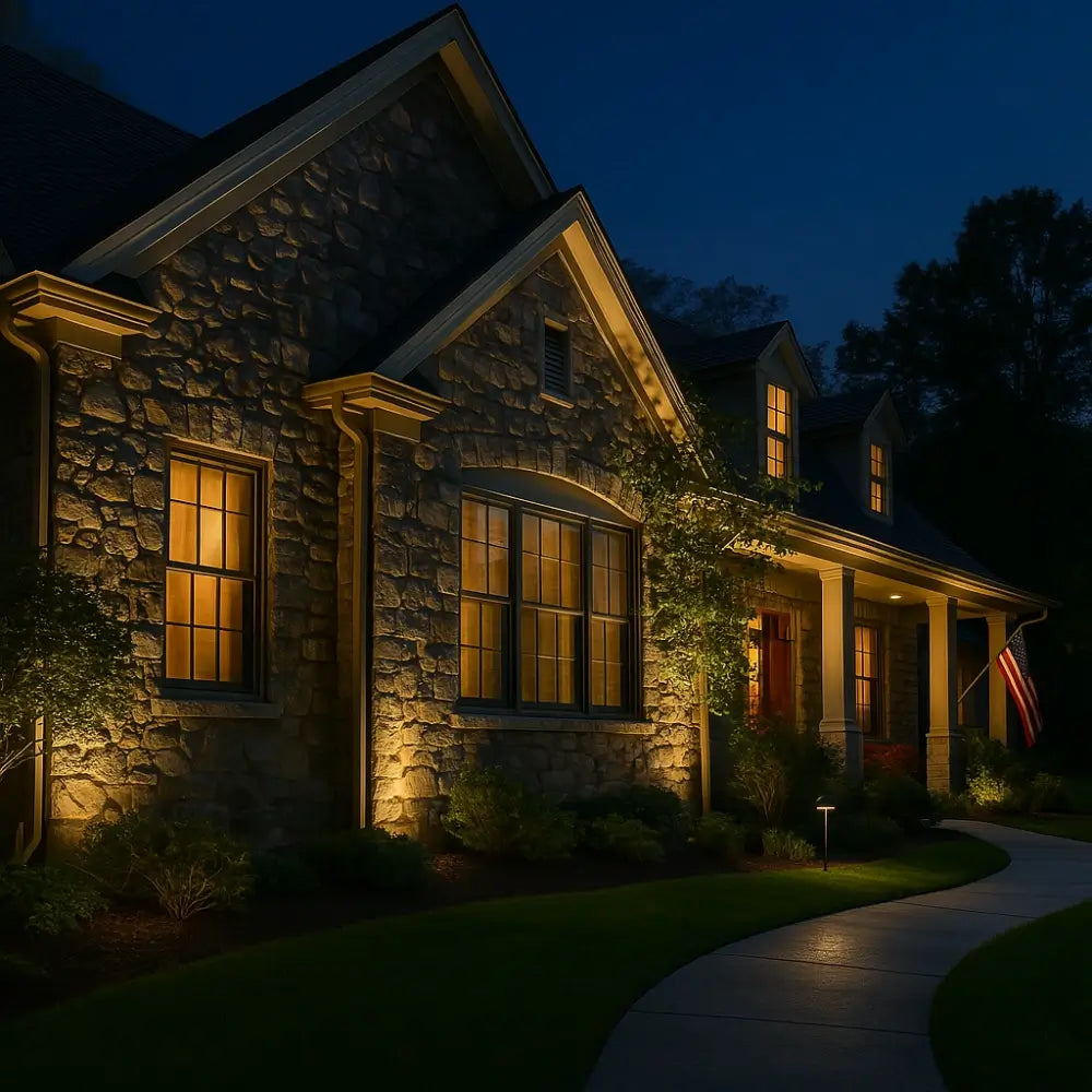 Adjustable Solar Outdoor Spotlight Multi-Colour Garden Light