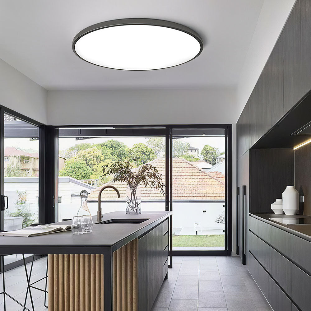 Modern Round Ceiling Light Integrated LED Flush Mount