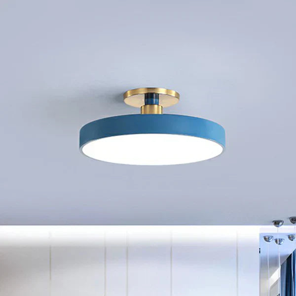 Round LED Ceiling Light Modern Nordic Minimalist Design