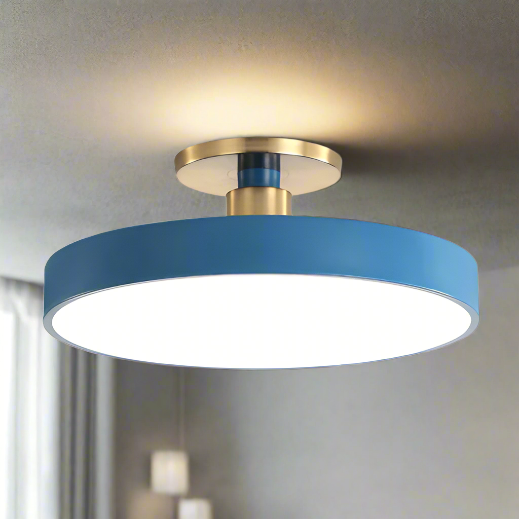 Round LED Ceiling Light Modern Nordic Minimalist Design