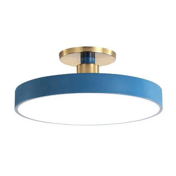 Round LED Ceiling Light Modern Nordic Minimalist Design