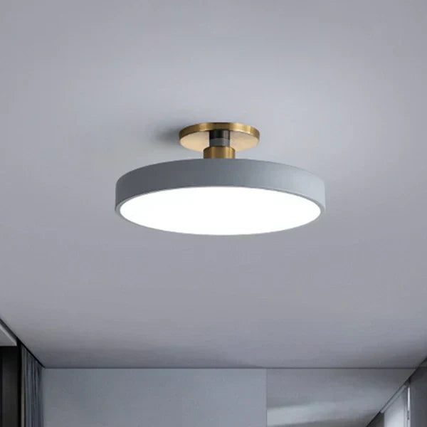 Round LED Ceiling Light Modern Nordic Minimalist Design