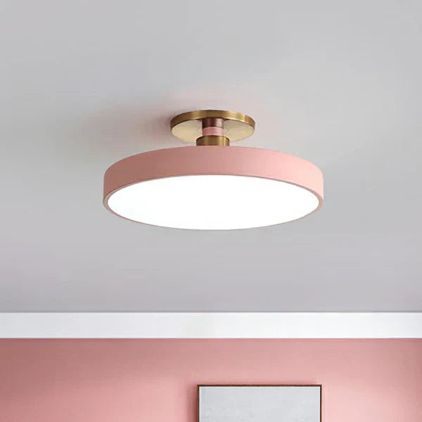 Round LED Ceiling Light Modern Nordic Minimalist Design