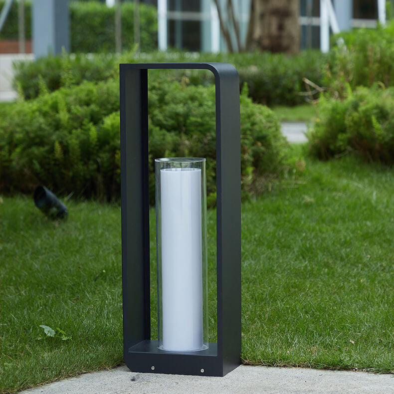 Outdoor LED Path Light Contemporary Square Garden Lighting