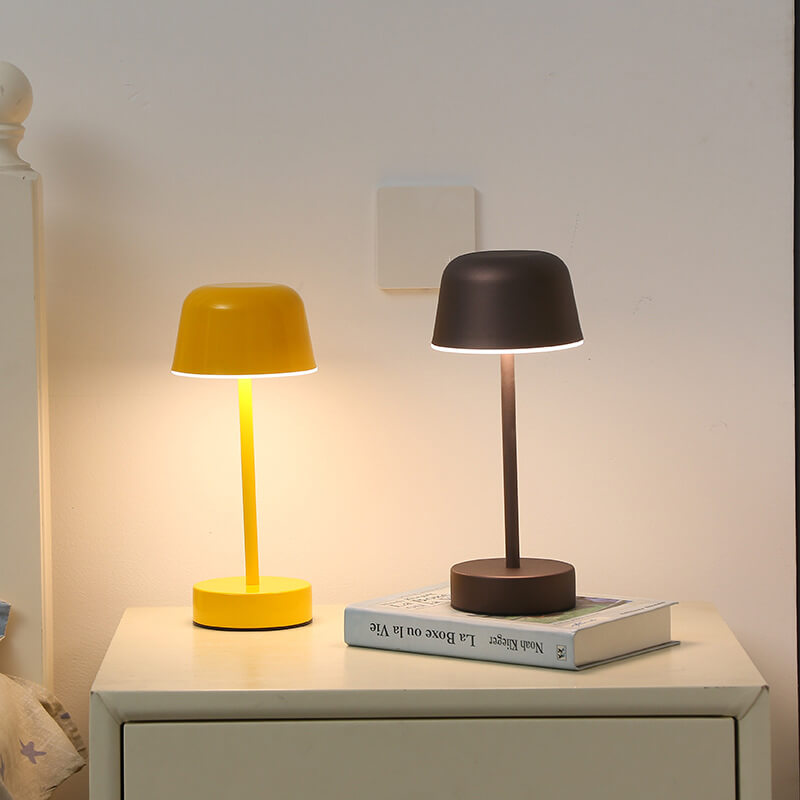 Moderne kabellose LED-Tischlampe Wiederaufladbar Dimmbares Licht