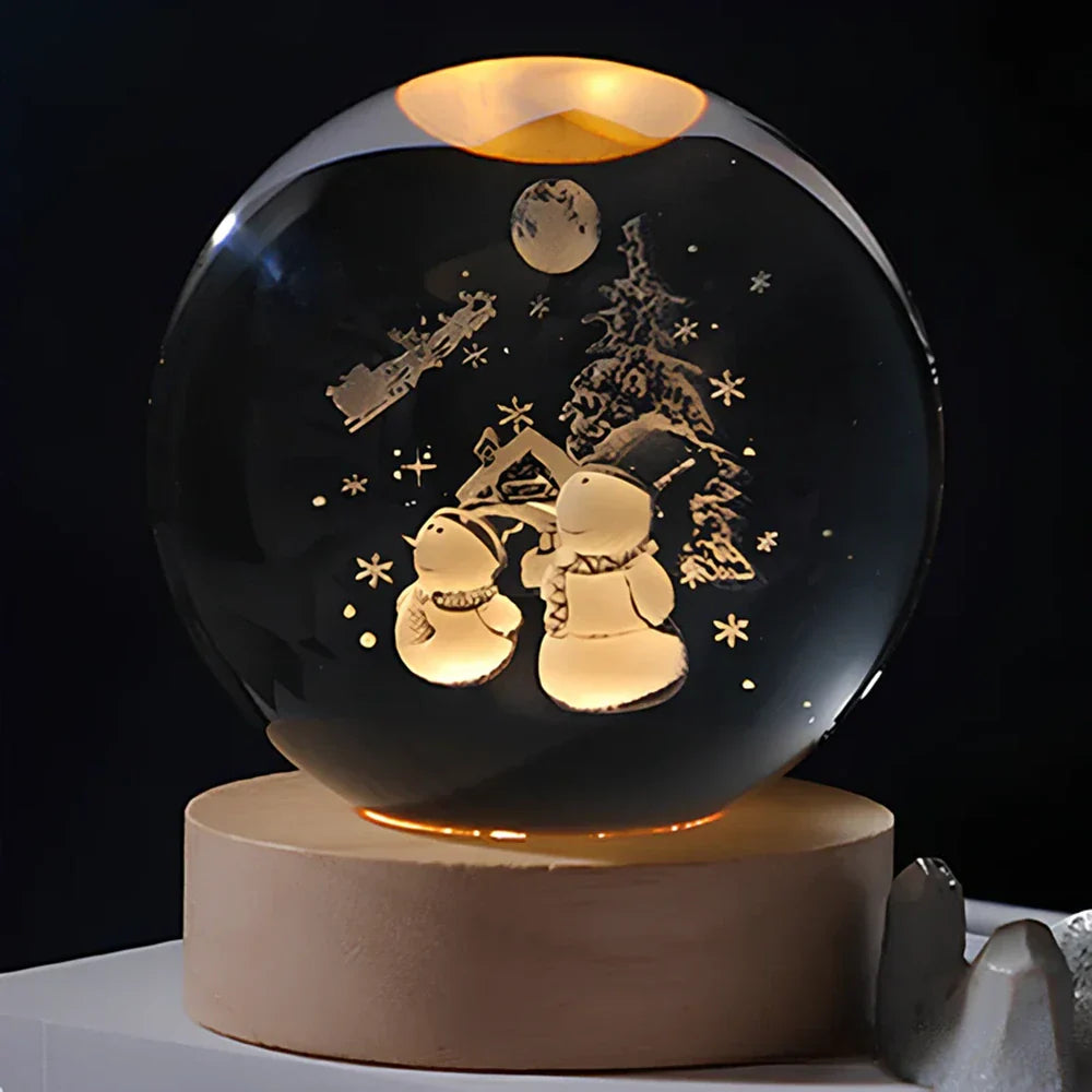 Leuchtender 3D-Planetenlicht Stimmungsraum Nachtlampe