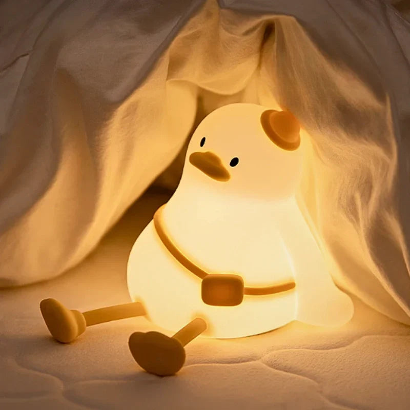 Touch Control Character Table Lamp Rechargeable Bedside Light