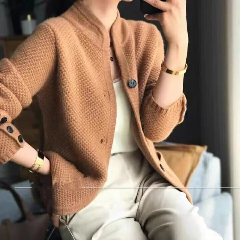 Women’s Sweater Jacket | Relaxed Knit Design