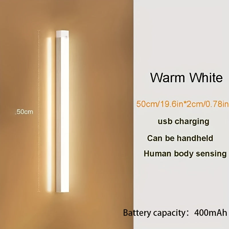 Cordless LED Motion Sensor Light Strip with USB Charging