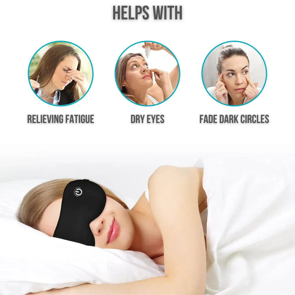 Cordless Heated Eye Mask with Multi-Level Heat Control
