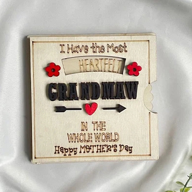 Interactive Rotating Greeting Card – Mother's Day Gift for Mum & Grandma
