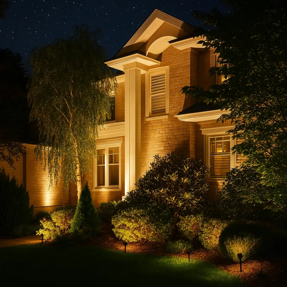 Adjustable Solar Outdoor Spotlight Multi-Colour Garden Light