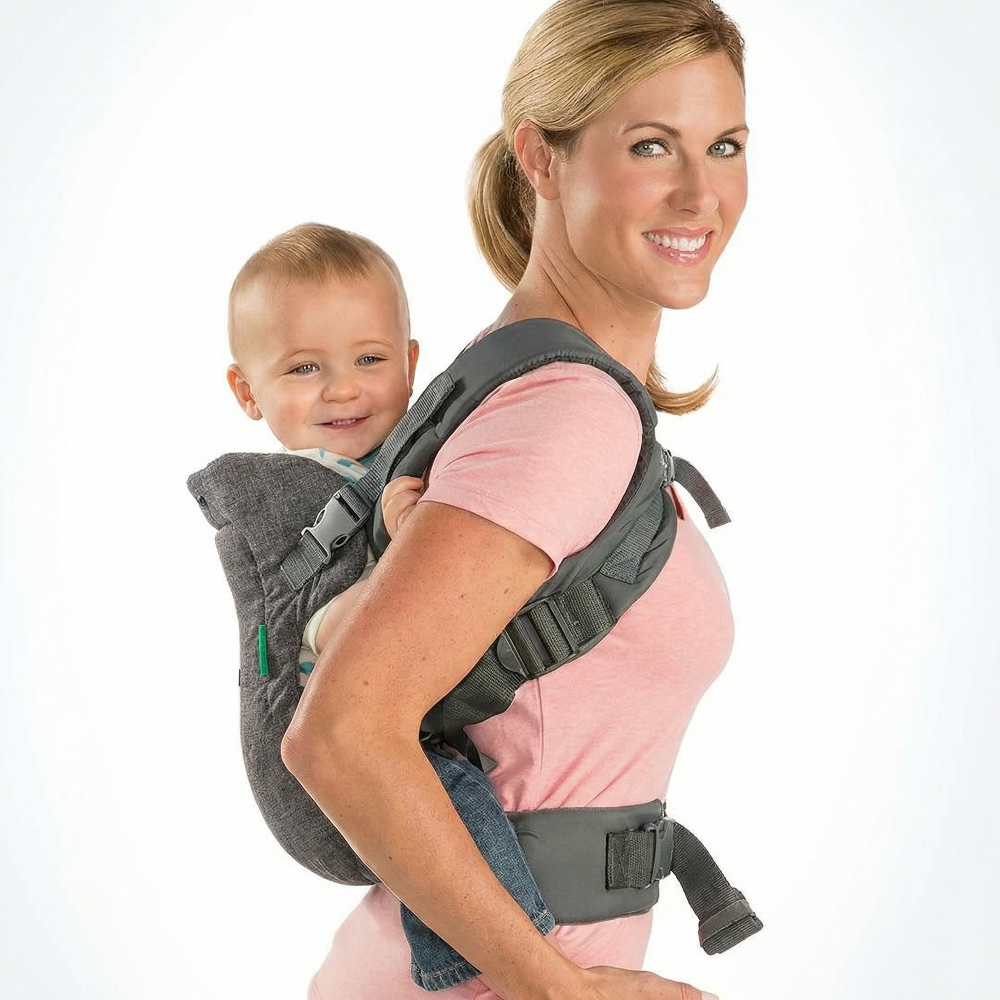 4 in 1 Ergonomic Baby Carrier with Adjustable Straps