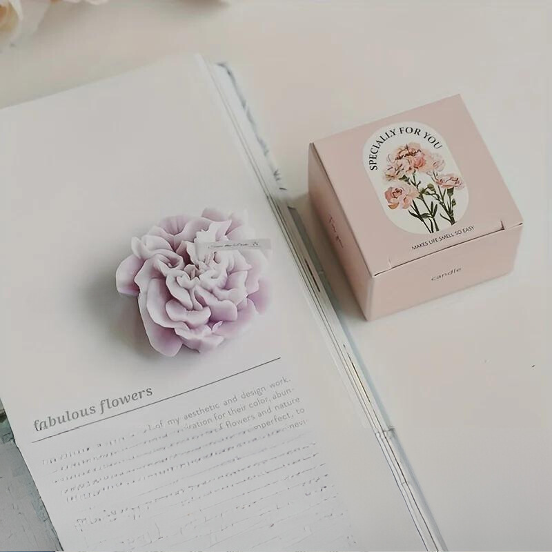Mother's Day Floral Scented Decorative Candle Gift