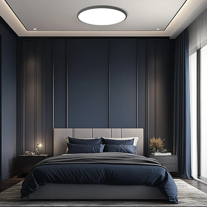 Modern Round Ceiling Light Integrated LED Flush Mount