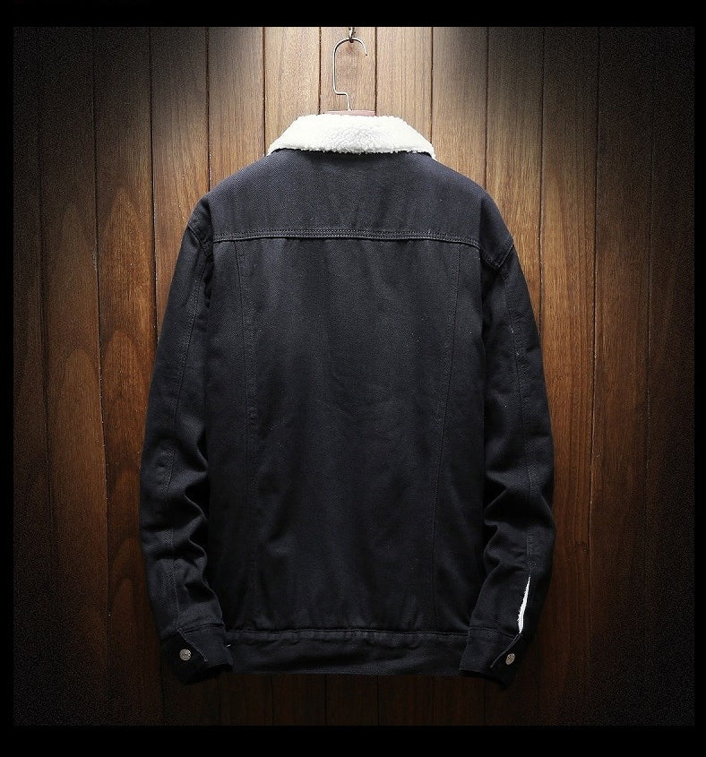 Mens Button Front Jacket With Lined Interior | Casual Outerwear