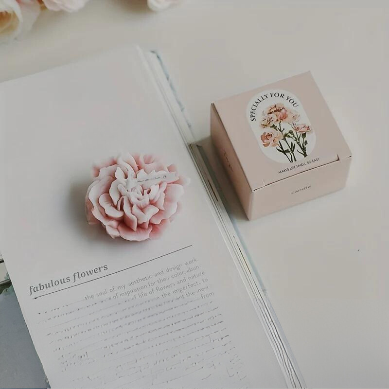 Mother's Day Floral Scented Decorative Candle Gift