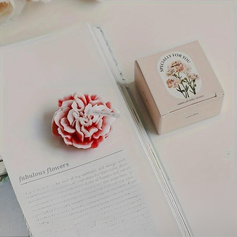 Mother's Day Floral Scented Decorative Candle Gift