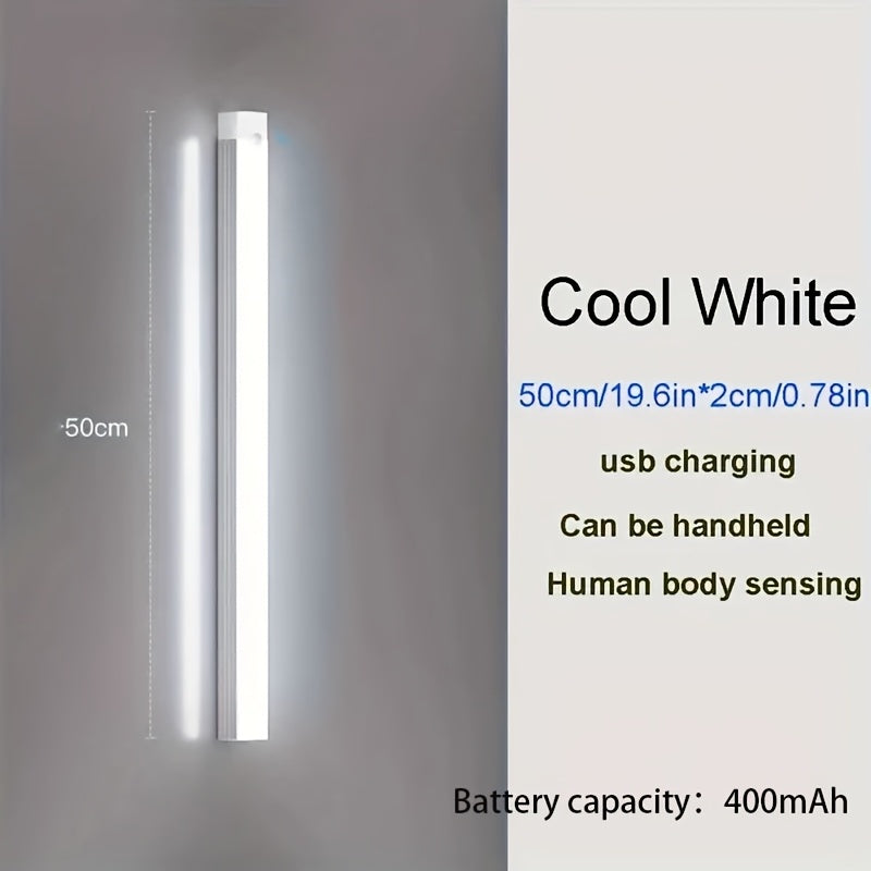 Cordless LED Motion Sensor Light Strip with USB Charging