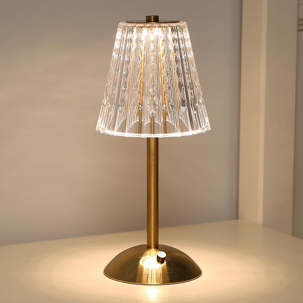 Wiederaufladbare dreifarbige Tischlampe Umgebungslicht