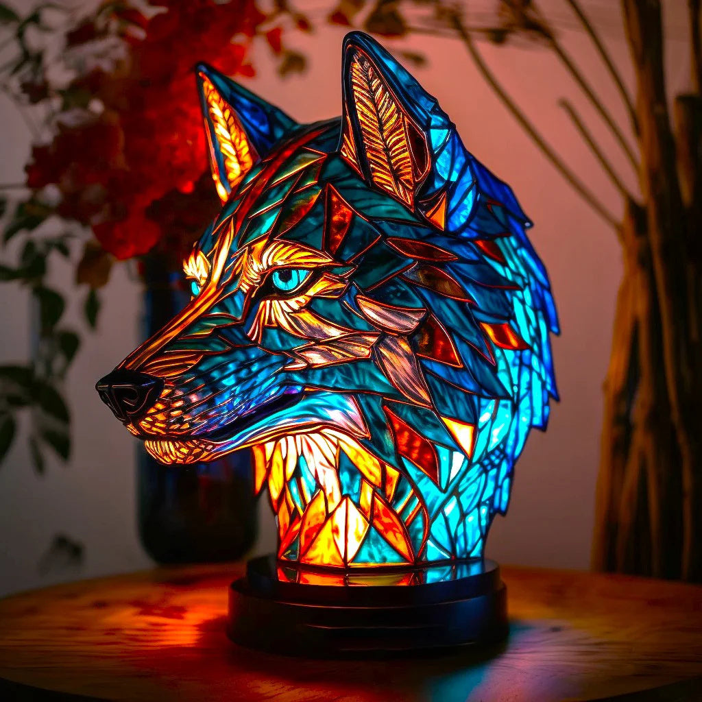 Sculpted Animal Figure Ambient Light Artistic Accent Lamp