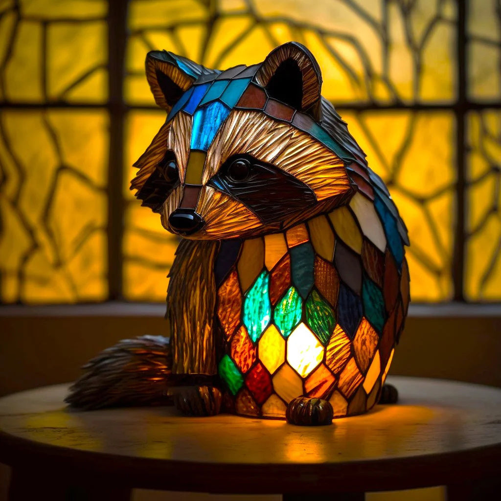 Sculpted Animal Figure Ambient Light Artistic Accent Lamp