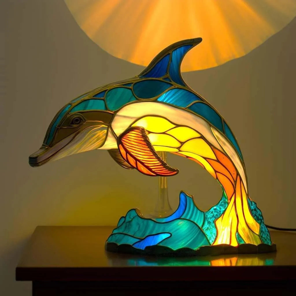 Sculpted Animal Figure Ambient Light Artistic Accent Lamp
