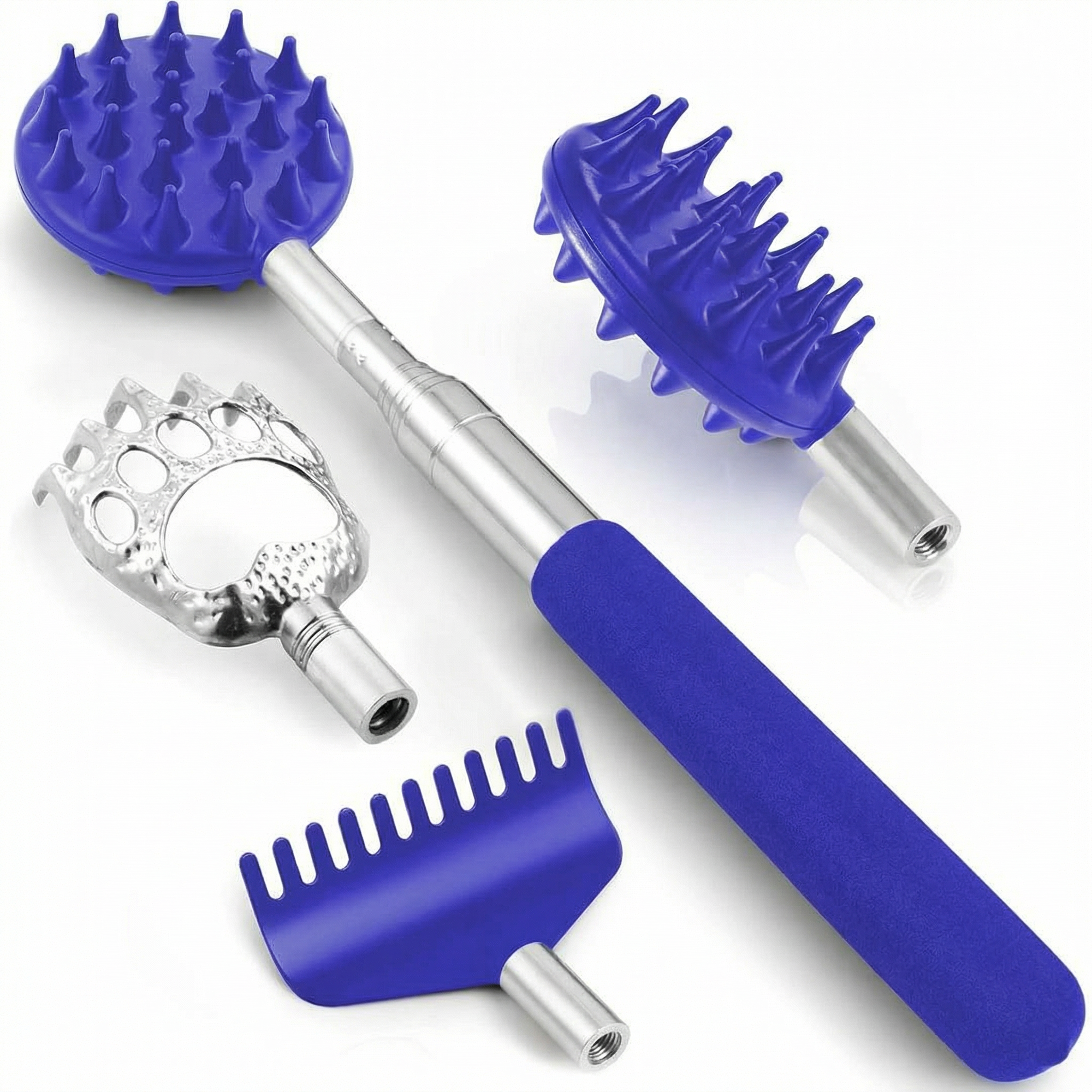 Adjustable Back Scratcher Tool with Extendable Handle