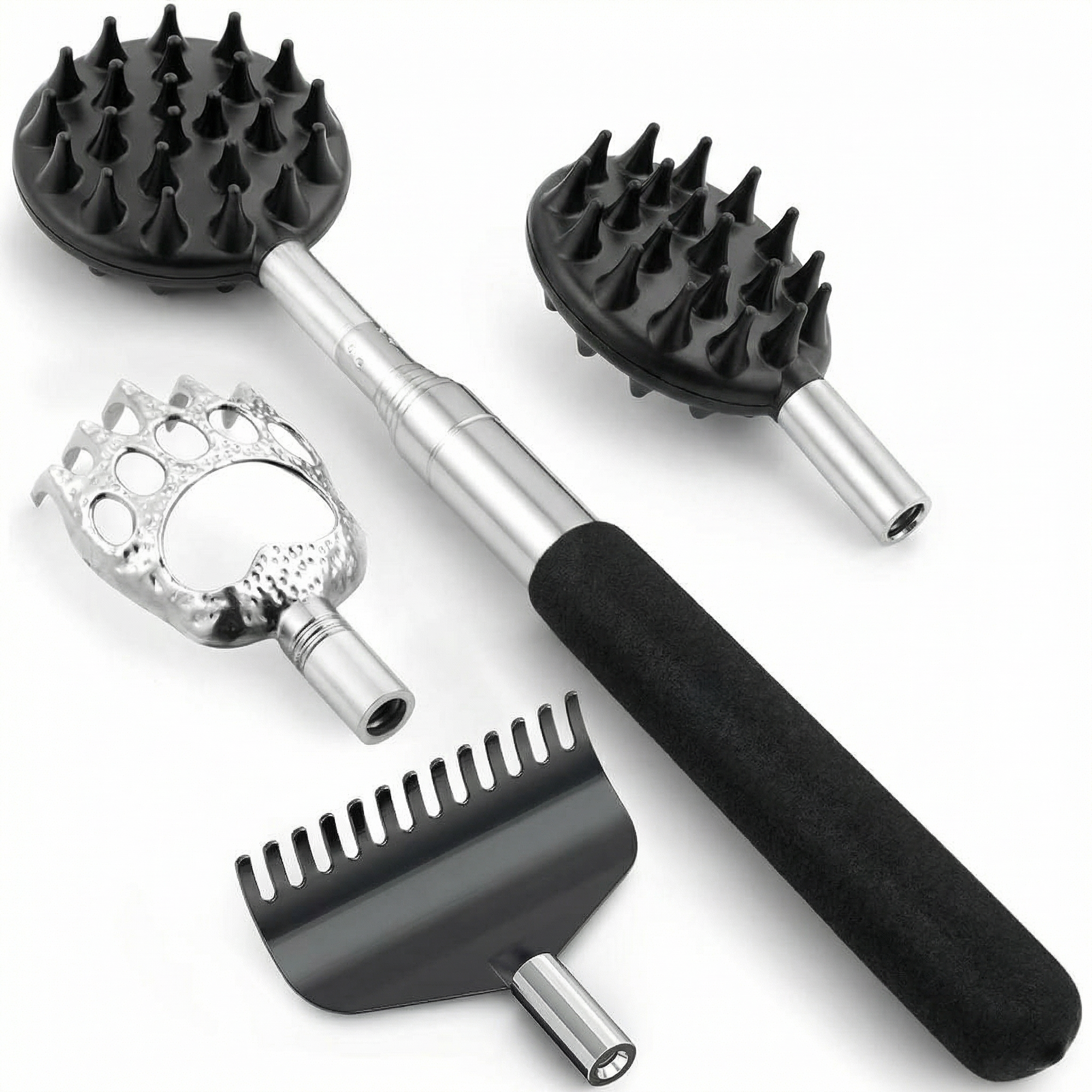 Adjustable Back Scratcher Tool with Extendable Handle