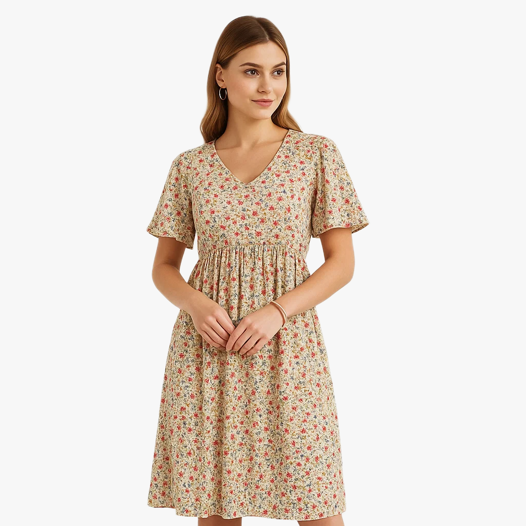 Floral Midi Dress for Stylish Summer Outings