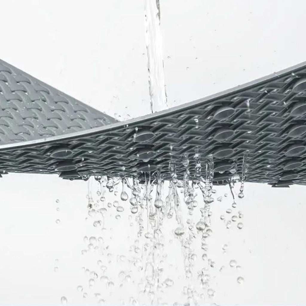 Bathroom Shower Mat Non-Slip Bath Mat with Strong Suction Cups