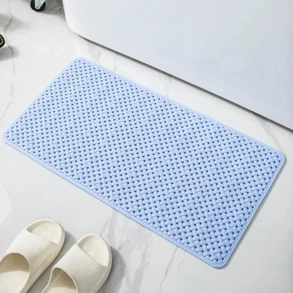 Bathroom Shower Mat Non-Slip Bath Mat with Strong Suction Cups