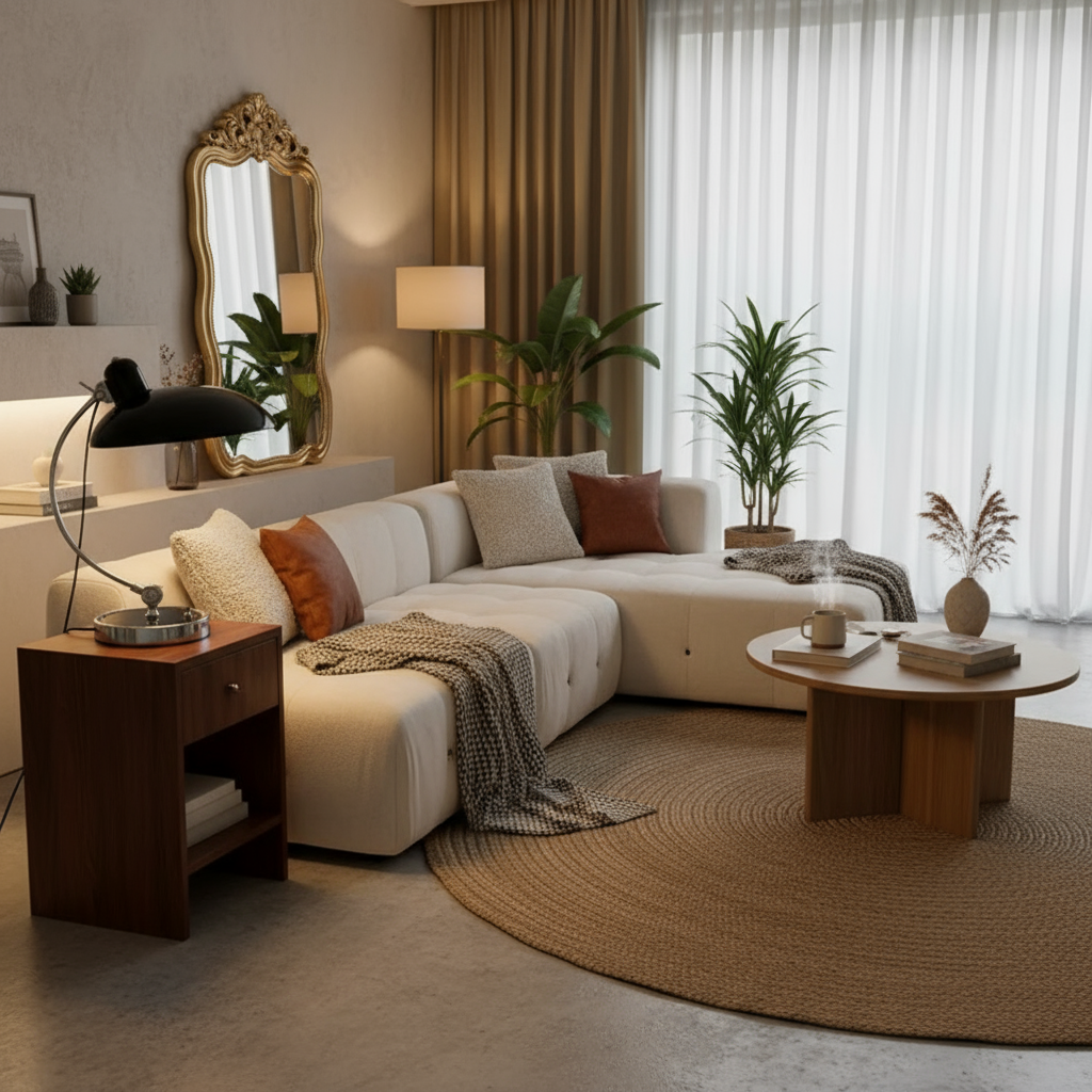 Bauhaus Style Scandinavian Arc Table Lamp Desk Light