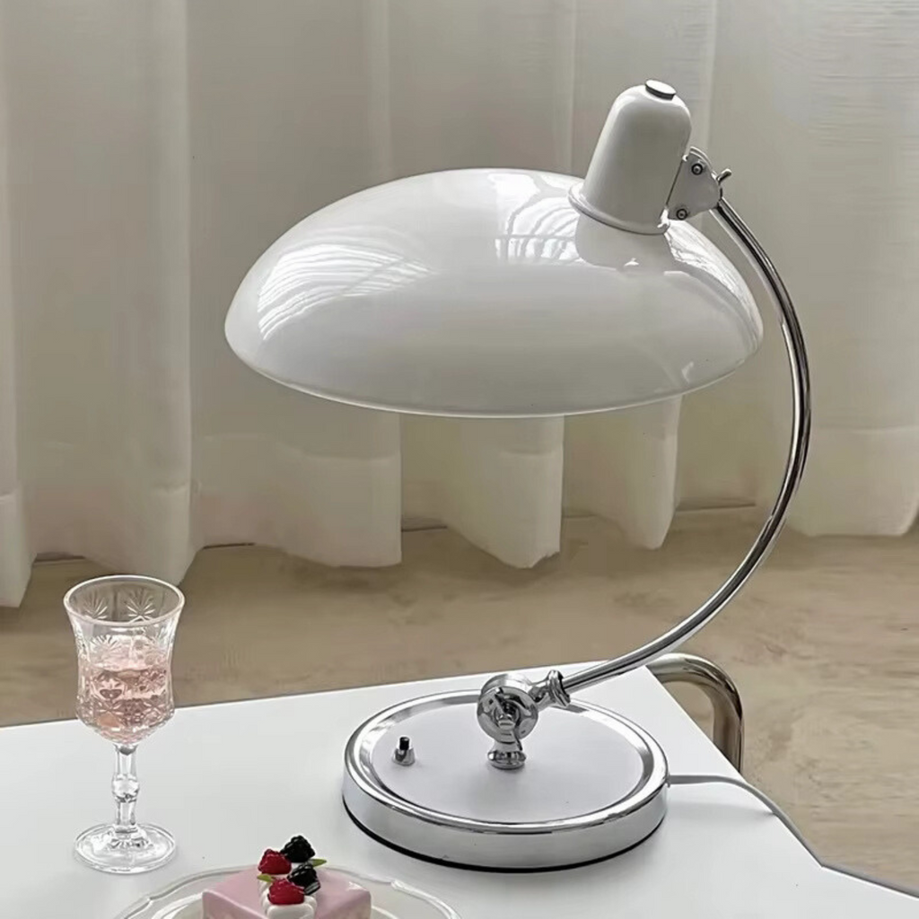 Bauhaus Style Scandinavian Arc Table Lamp Desk Light