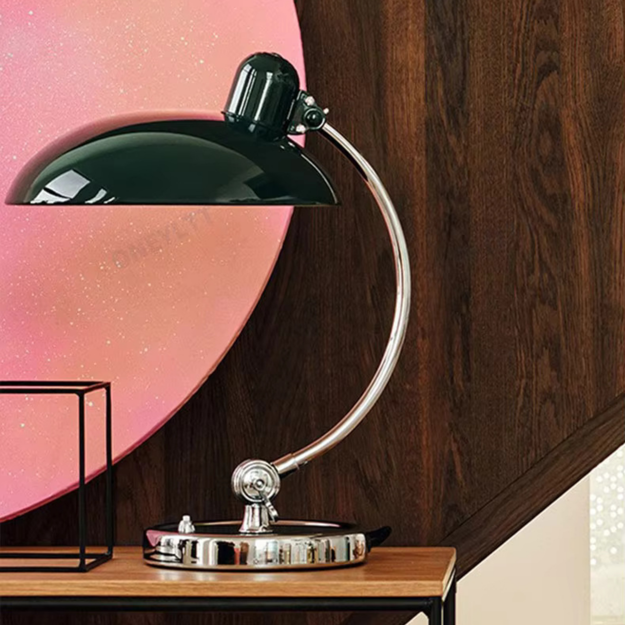 Bauhaus Style Scandinavian Arc Table Lamp Desk Light